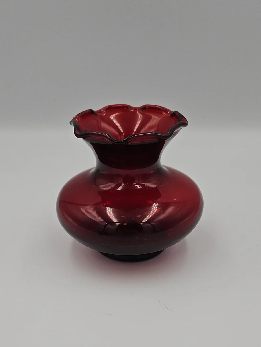 Red Vase